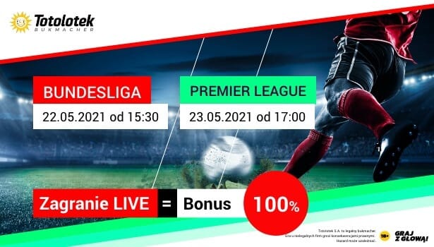 50 PLN od Totolotka! Stawiaj LIVE i odbierz bonus Obraz wpisu