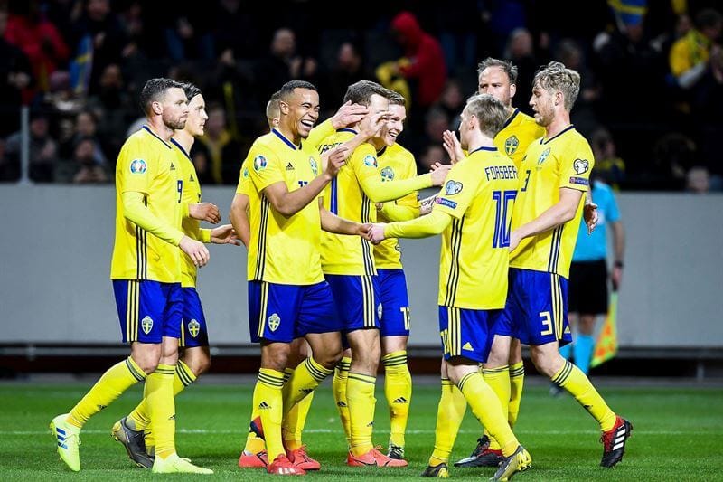 Piłkarze Szwecji hejtowani w internecie. Federacja zgłosi zawiadomienie na policję Obraz wpisu