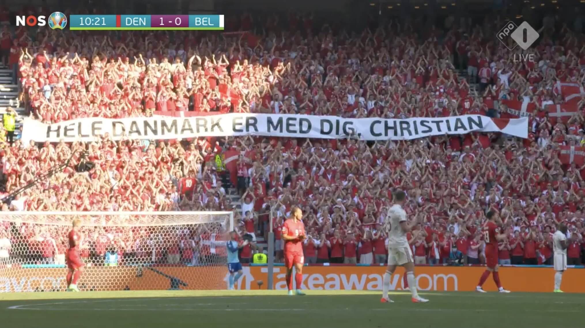 Piłkarze przerwali spotkanie! Aplauz dla Eriksena [WIDEO] Obraz wpisu