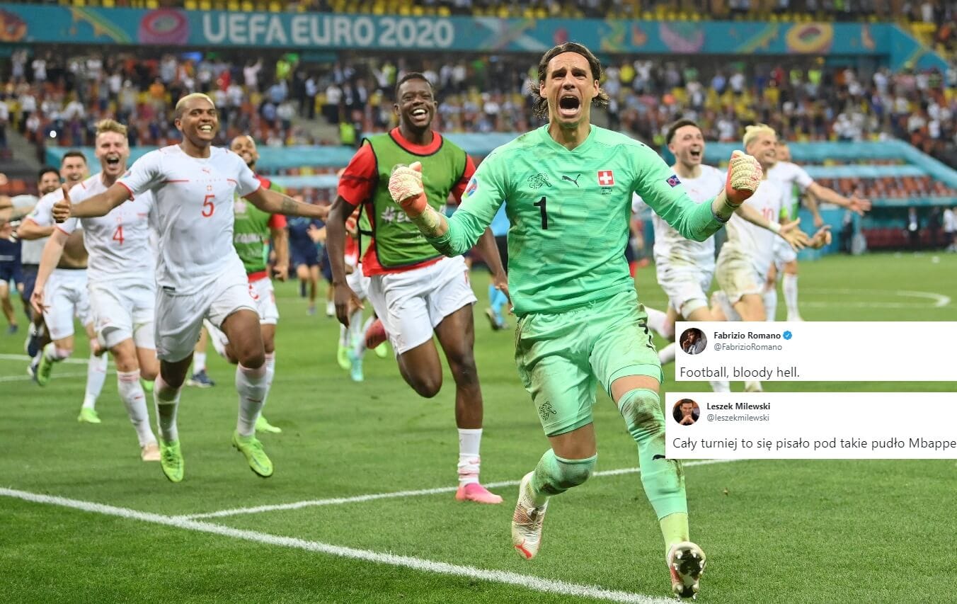 Co to był za mecz! Francja odpada z EURO 2020, Szwajcaria gra dalej [REAKCJE] Obraz wpisu
