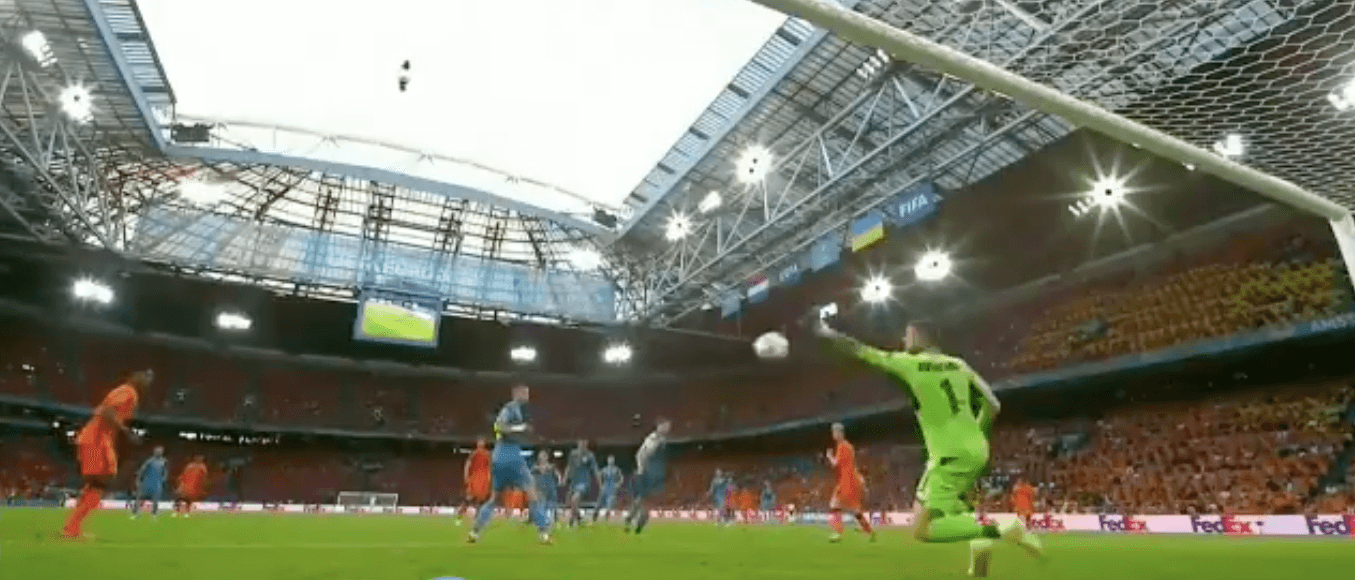Co za mecz Bushchana! Ukraina nadal remisuje w Amsterdamie [WIDEO] Obraz wpisu