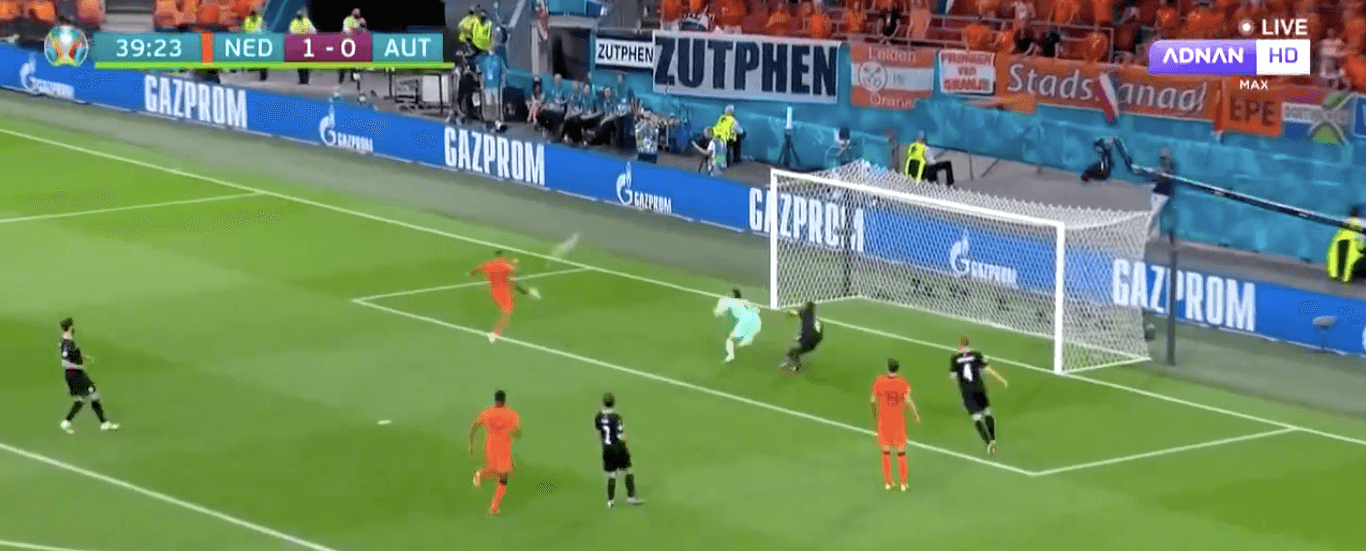 Fatalne pudło Depaya! Jak on tego nie trafił? [WIDEO] Obraz wpisu