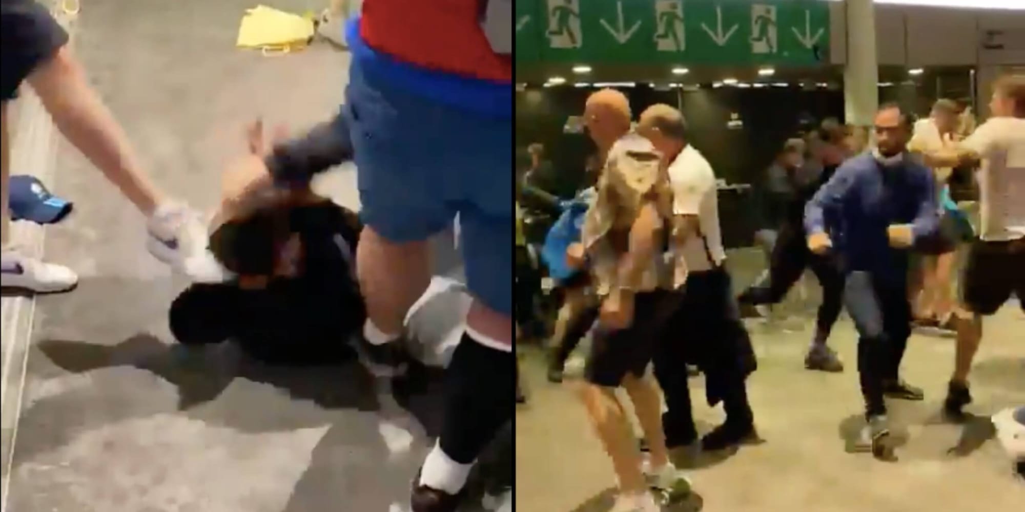 Zamieszanie na Wembley! Anglicy pobili swoich rodaków [WIDEO] Obraz wpisu