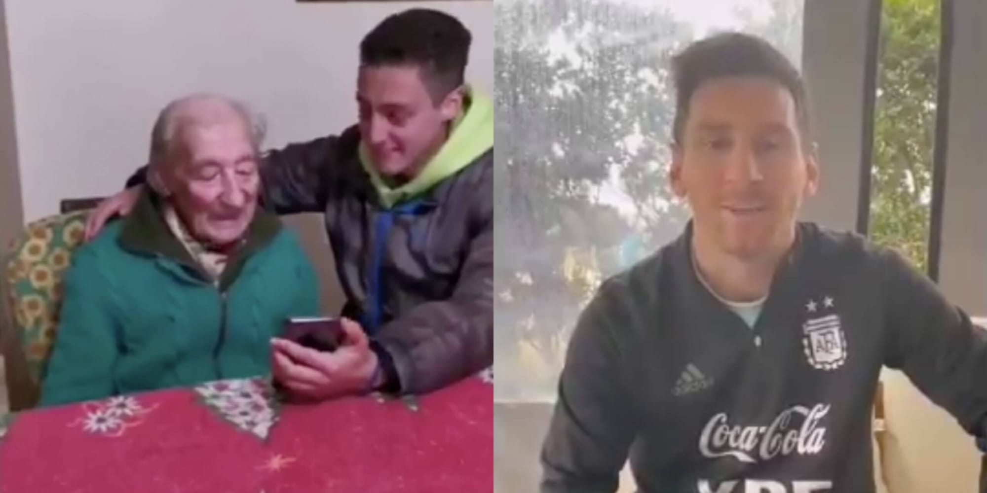 100-letni fan Messiego zapisuje wszystkie jego gole. Argentyńczyk nagrał dla niego specjalną wiadomość Obraz wpisu