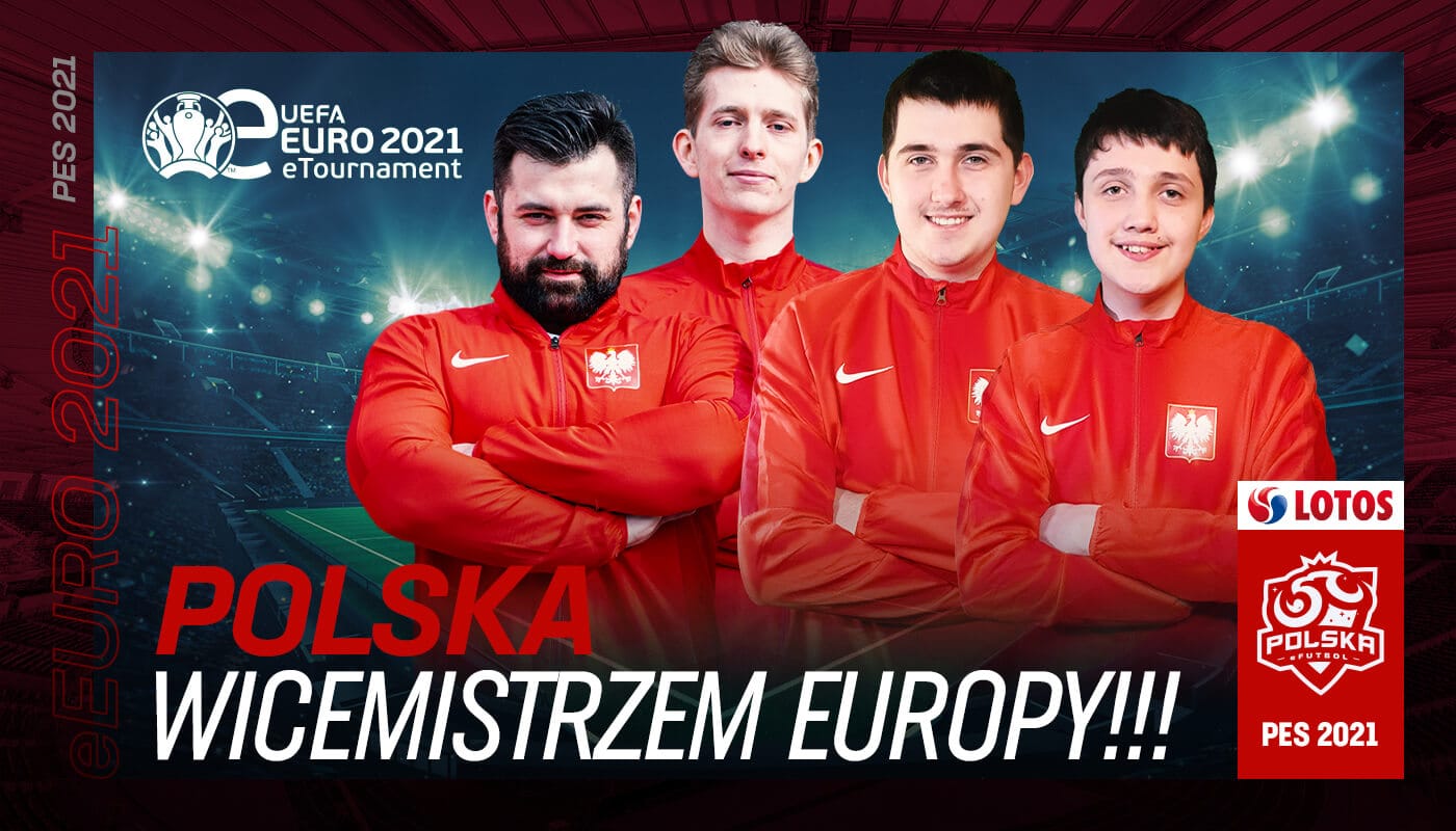 Ogromny sukces reprezentacji Polski! Polacy wicemistrzami Europy w eFutbolu! Obraz wpisu