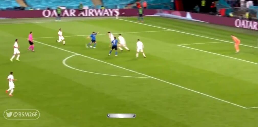 Włosi coraz bliżej finału EURO! Chiesa otworzył wynik spotkania [WIDEO] Obraz wpisu