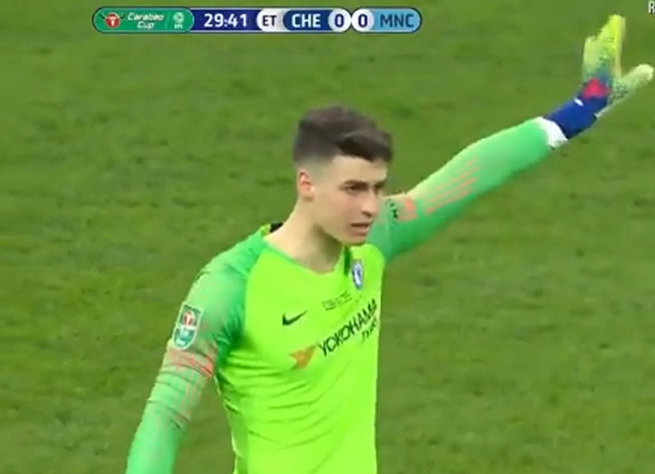 Kepa wyjaśnił sytuację z finału Pucharu Ligi w 2019 roku. „Powinienem był zejść i przepraszam, że tego nie zrobiłem” Obraz wpisu