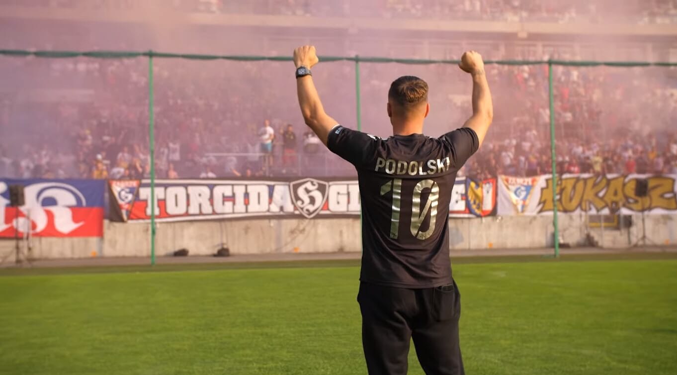 Maciej Żurawski ocenił dotychczasową formę Lukasa Podolskiego. „Nie może się z tym pogodzić” Obraz wpisu