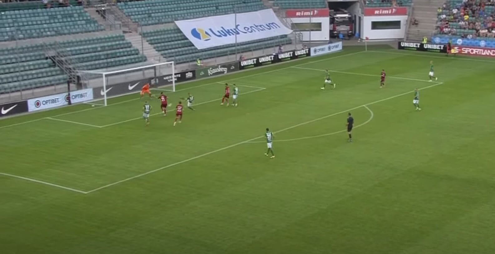 Nieuznany gol Flory Tallin i szybka akcja Legii Warszawa. Mistrzowie Polski prowadzą w rewanżu [WIDEO] Obraz wpisu