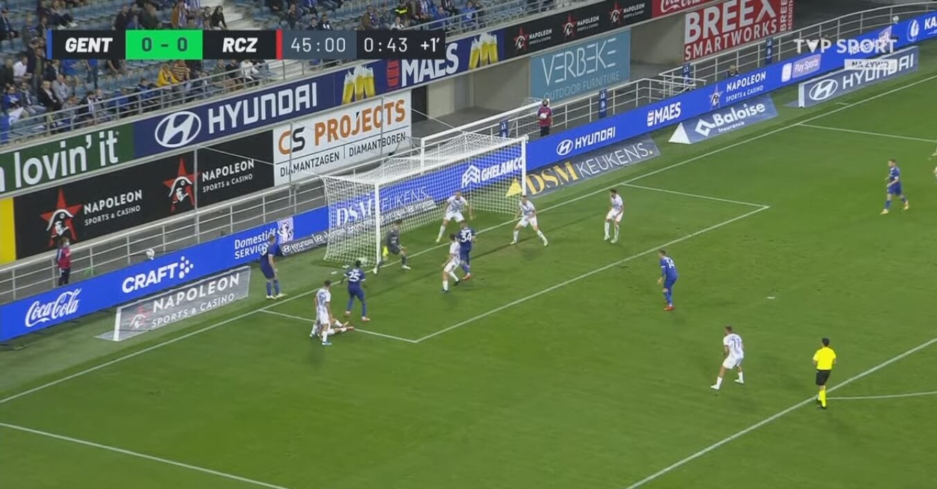 Seria Vladana Kovacevicia została przerwana! Raków Częstochowa stracił bramkę do szatni [WIDEO] Obraz wpisu