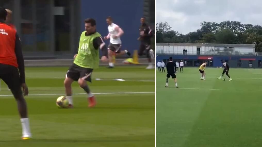 Leo Messi bawi się na treningu PSG! Współpraca z Mbappe wygląda obiecująco [WIDEO] Obraz wpisu