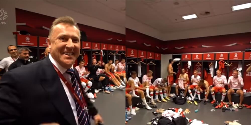 Cezary Kulesza odwiedził kadrowiczów po meczu z Anglią. Złożył im obietnicę [WIDEO] Obraz wpisu