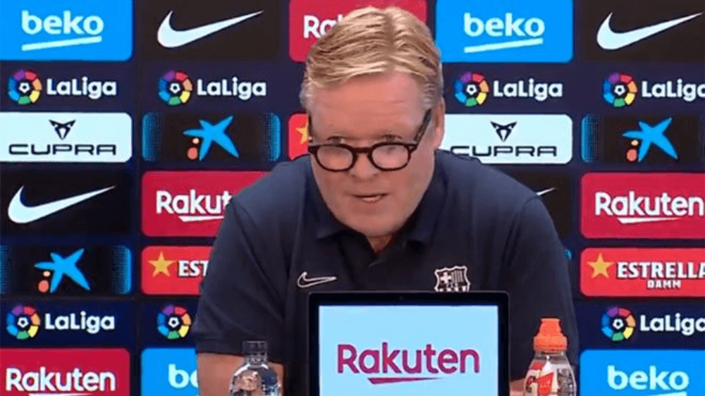 Ronald Koeman nie dostrzega zmian w grze FC Barcelony. „Zmiana trenera nie zawsze jest czymś, co gwarantuje poprawę” Obraz wpisu