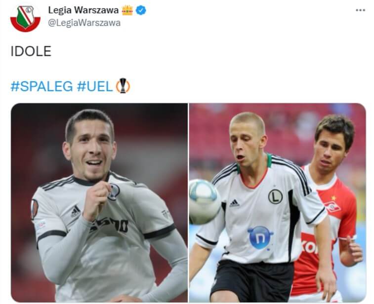 Legia Warszawa wygrywa w Moskwie. Trzy punkty wracają do stolicy Polski [REAKCJE] Obraz wpisu