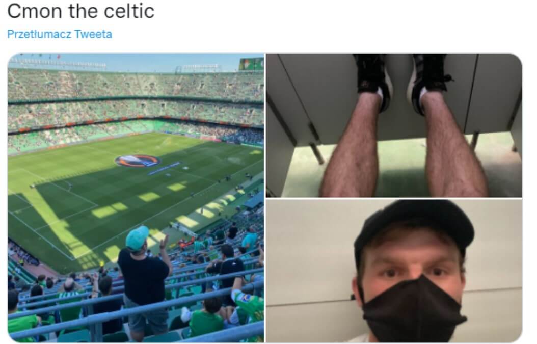 Kibic Celticu przesiedział dwie godziny w toalecie, żeby obejrzeć swoją ukochaną drużynę Obraz wpisu