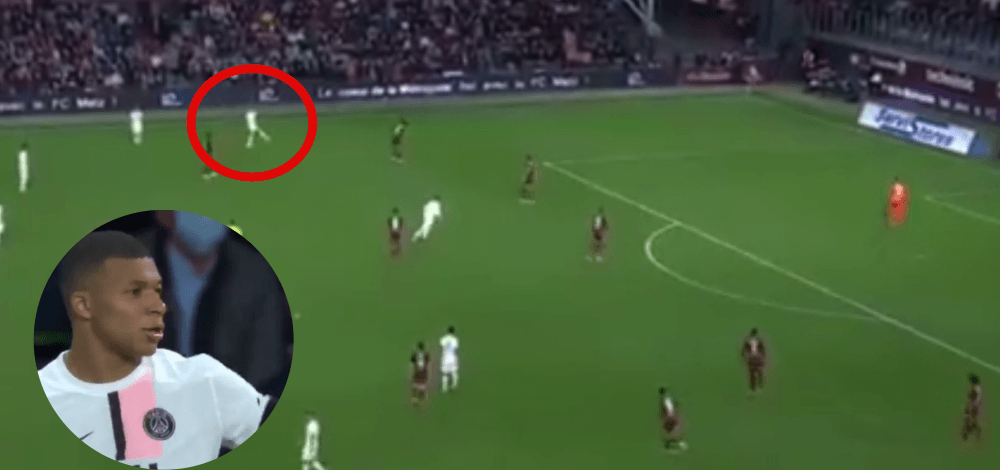 Kontrowersyjne zachowanie Mbappe. Miał oddać piłkę, a próbował lobować bramkarza [WIDEO] Obraz wpisu