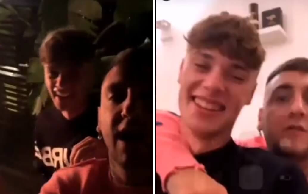 Nicola Zalewski ostro zabalował. Jego kolega narobił mu problemów? „Zobacz Jose, dzisiaj jaramy” [WIDEO] Obraz wpisu