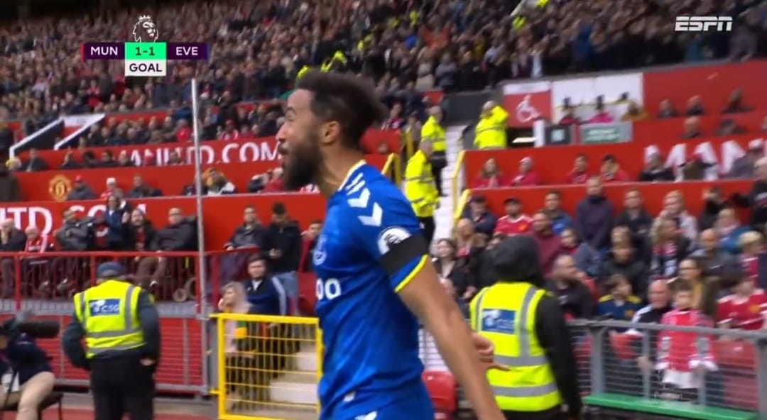 Andros Townsend strzelił gola na Old Trafford! Anglik skopiował cieszynkę CR7 [WIDEO] Obraz wpisu