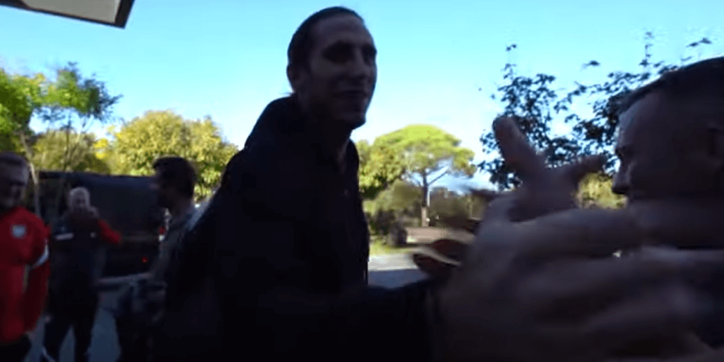 Grabara zaczepia Gikiewicza na zgrupowaniu. „Siema, miał być Giki, ale jestem ja” [WIDEO] Obraz wpisu