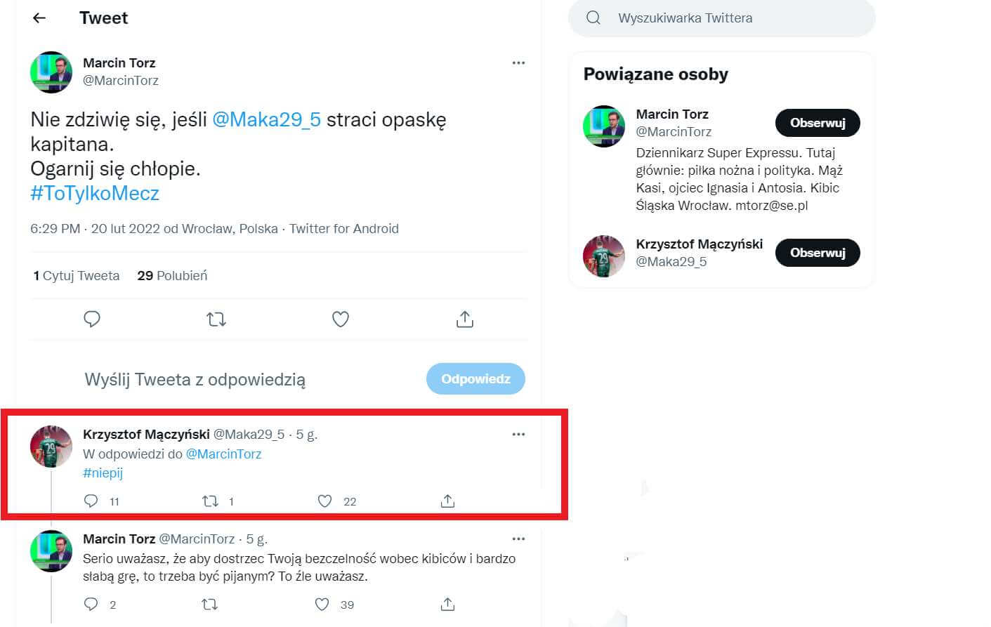 Krzysztof Mączyński wdał się w ostrą dyskusje z dziennikarzem Super Expressu. „Nie pij” Obraz wpisu