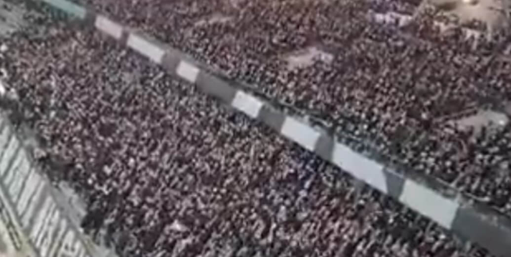 Kibice Legii i Wisły z jasnym stanowiskiem. „Pozdrowienia” dla Putina [WIDEO] Obraz wpisu