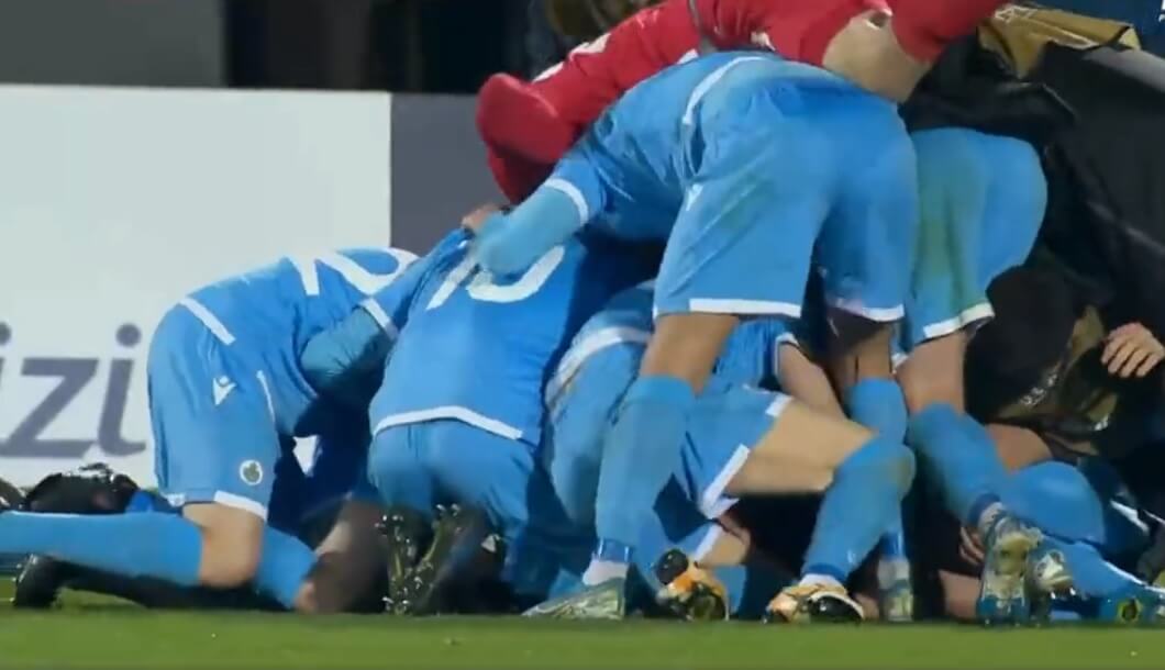 Pierwszy gol reprezentacji San Marino od meczu z Polską! Niesamowita radość piłkarzy [WIDEO] Obraz wpisu