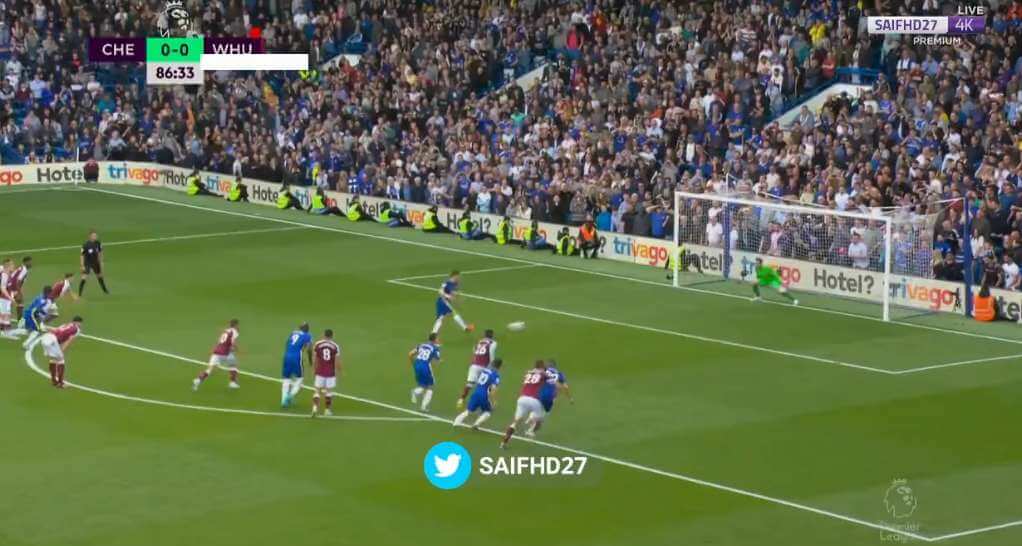 Jeden z najprostszych rzutów karnych w karierze Fabiańskiego. Co tutaj zrobił Jorginho!? [WIDEO] Obraz wpisu