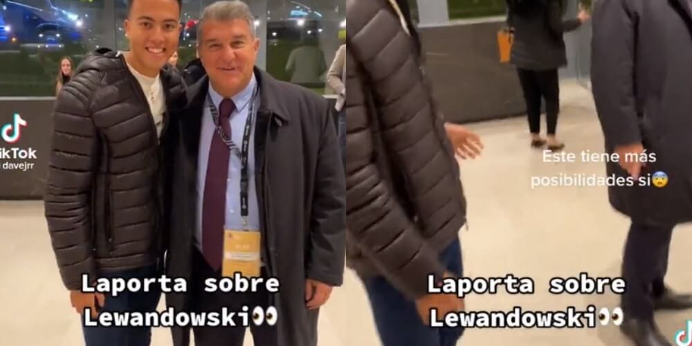 Joan Laporta został zapytany o transfer Lewandowskiego. „Ma większe szanse” [WIDEO] Obraz wpisu