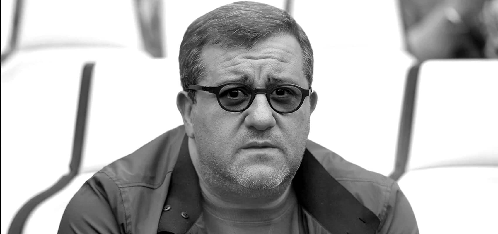 „Walczył do samego końca z tą samą siłą, jaką pokazywał przy stole negocjacyjnym”. Mino Raiola nie żyje Obraz wpisu
