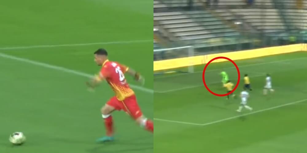 Bramkarz Modeny strzelił zwycięskiego gola z własnej połowy. Niebywały mecz w Serie C [WIDEO] Obraz wpisu