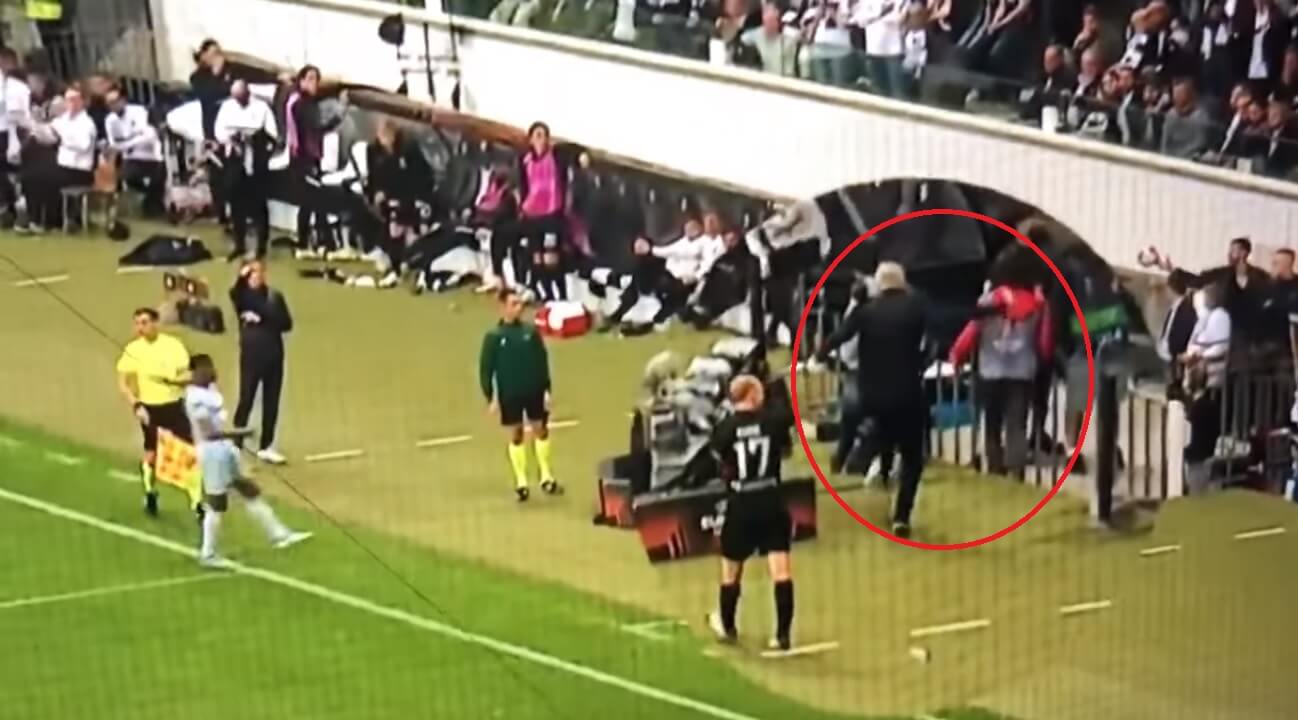 David Moyes nie wytrzymał ciśnienia i kopnął piłkę. „Muszę przeprosić, ale piłka leciała idealnie na woleja” [WIDEO] Obraz wpisu