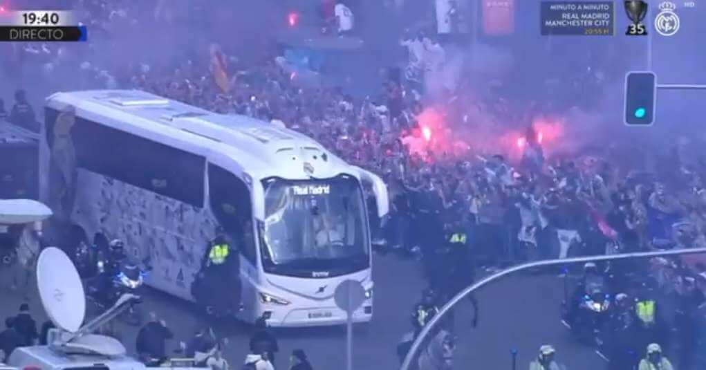 Madryt płonie przed meczem rewanżowym. „Nigdy nie widziałem jeszcze takiej atmosfery” Obraz wpisu