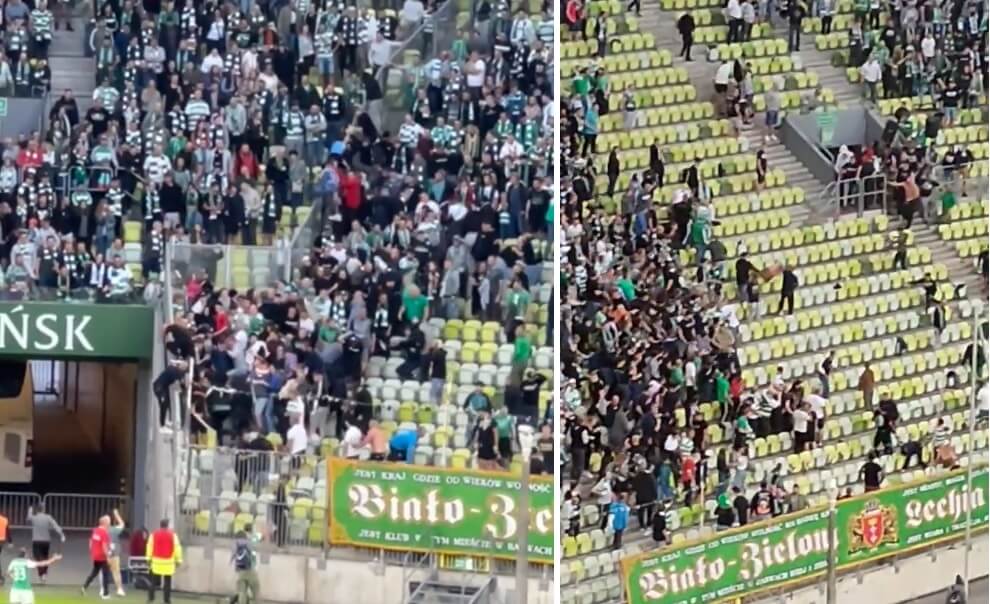 Lechia Gdańsk wydała oświadczenie ws. wtargnięcia chuliganów. „Nie ma i nigdy będzie zgody na takie zachowania” Obraz wpisu