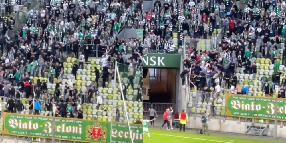 UEFA ukarała Lechię Gdańsk za wydarzenia z pierwszego meczu eliminacji Ligi Konferencji Obraz wpisu