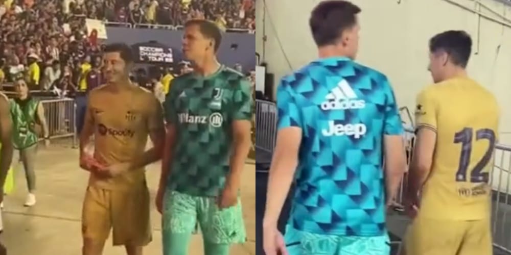 Lewandowski i Szczęsny żartowali z siebie w wywiadzie. „Nawet nie oddałeś strzału” Obraz wpisu