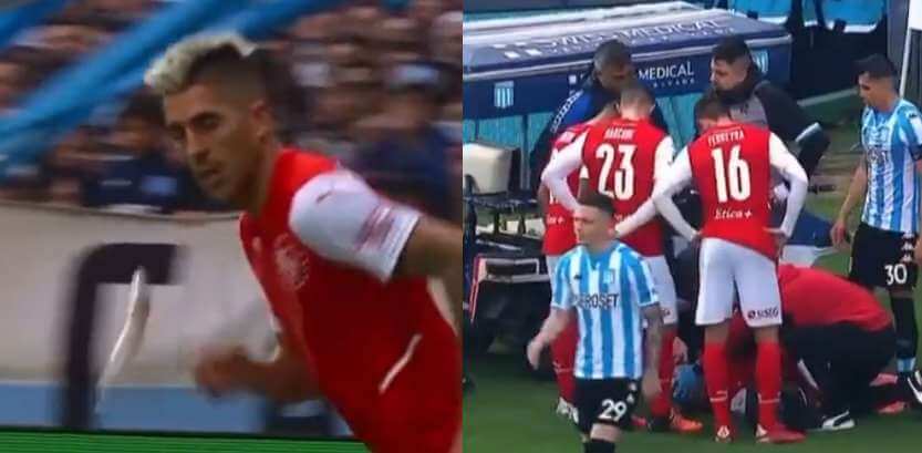 Zaskakujące sceny podczas meczu ligi argentyńskiej. Piłkarz został trafiony rybą [WIDEO] Obraz wpisu