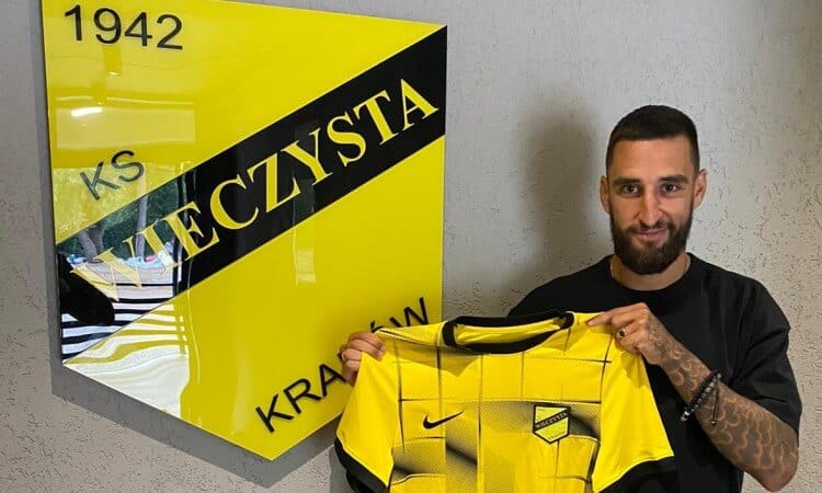 Zaskakujący transfer Wieczystej Kraków. Do klubu trafił były ukraiński Piłkarz Roku Obraz wpisu