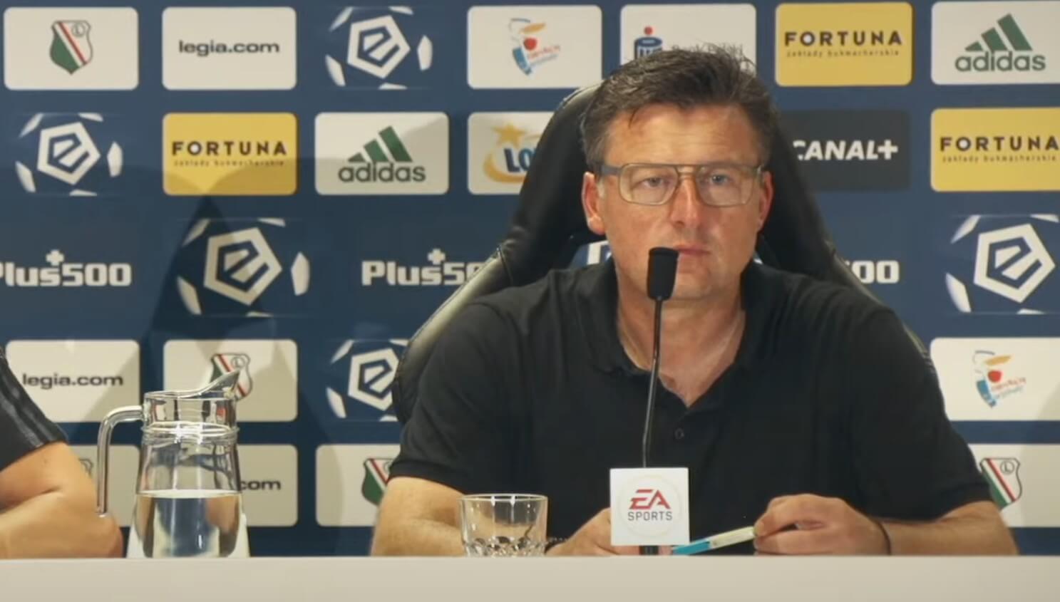 Kosta Runjaić odpowiedział na krytykę po meczu z Cracovią. „Wciąż znajdujemy się w procesie przebudowy” Obraz wpisu