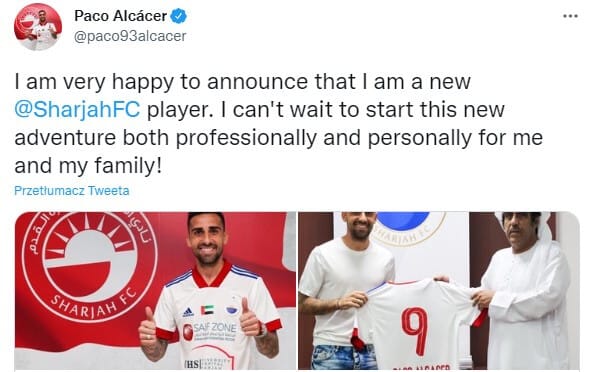 Kuriozalna sytuacja z transferem Alcacera. Klub zerwał umowę po dwóch dniach Obraz wpisu