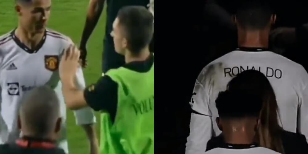 Ronaldo zły po meczu Ligi Europy. Odmówił kibicom zdjęć [WIDEO] Obraz wpisu