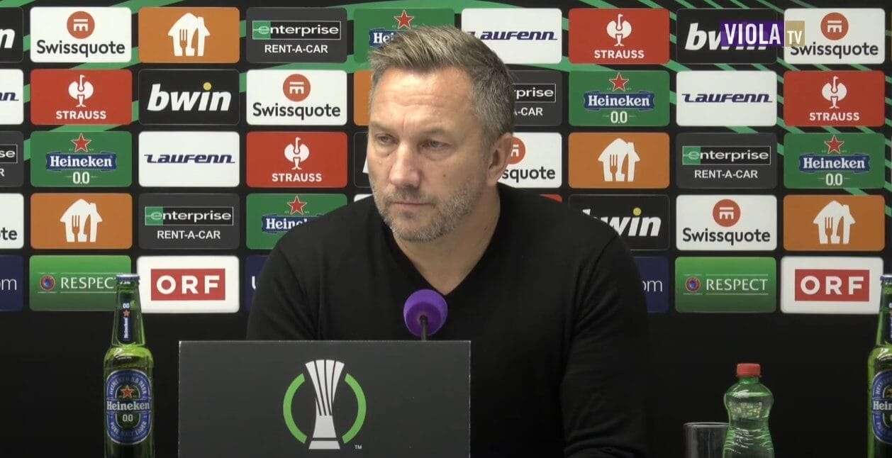 Trener Austrii Wiedeń nie odpuści spotkania z Hapoelem. „Wiemy, że ten mecz będzie ważny dla Lecha” Obraz wpisu