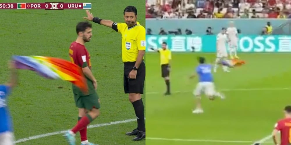 Infantino załatwił ułaskawienie dla intruza z meczu Portugalia – Urugwaj. Dostał zakaz wstępu do Kataru Obraz wpisu