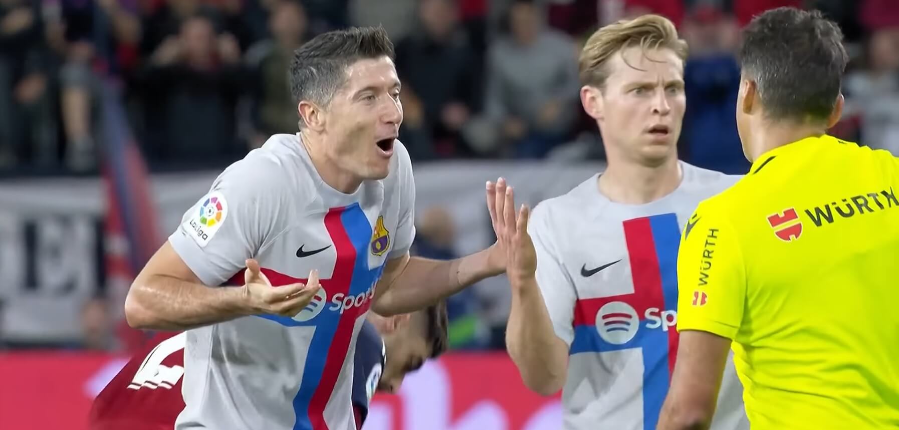 LaLiga zawiesiła Roberta Lewandowskiego! Polaka czeka długa przerwa od gry Obraz wpisu