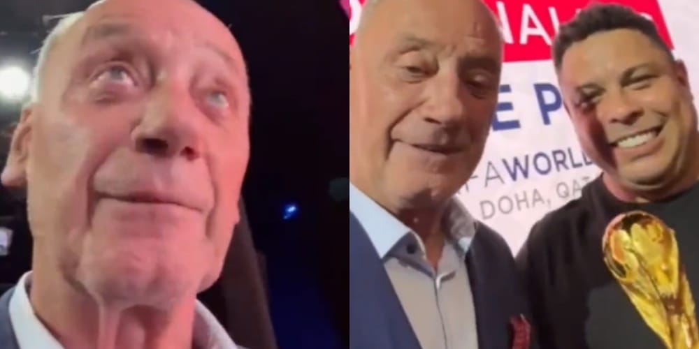 Piękna chwila Dariusza Szpakowskiego. Wielkie wyróżnienie i nagroda od Ronaldo Obraz wpisu