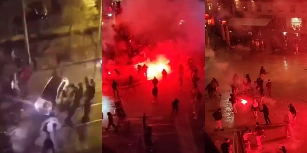 Dantejskie sceny we Francji. Kibice Maroka wszczęli zamieszki. Nie żyje 14-latek Obraz wpisu