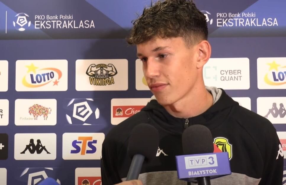 Mateusz Kowalski odejdzie z Jagiellonii Białystok. 17-latek trafi do włoskiego klubu Obraz wpisu