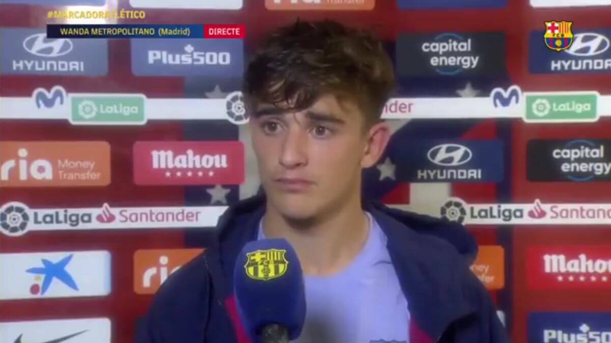 Tak Gavi zareagował na informację o kontuzji. „O mało nie zemdlał” Obraz wpisu