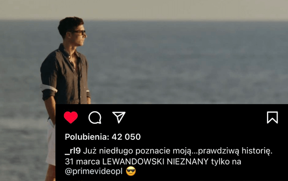 Robert Lewandowski potwierdził datę premiery swojego serialu. Po chwili usunął post Obraz wpisu