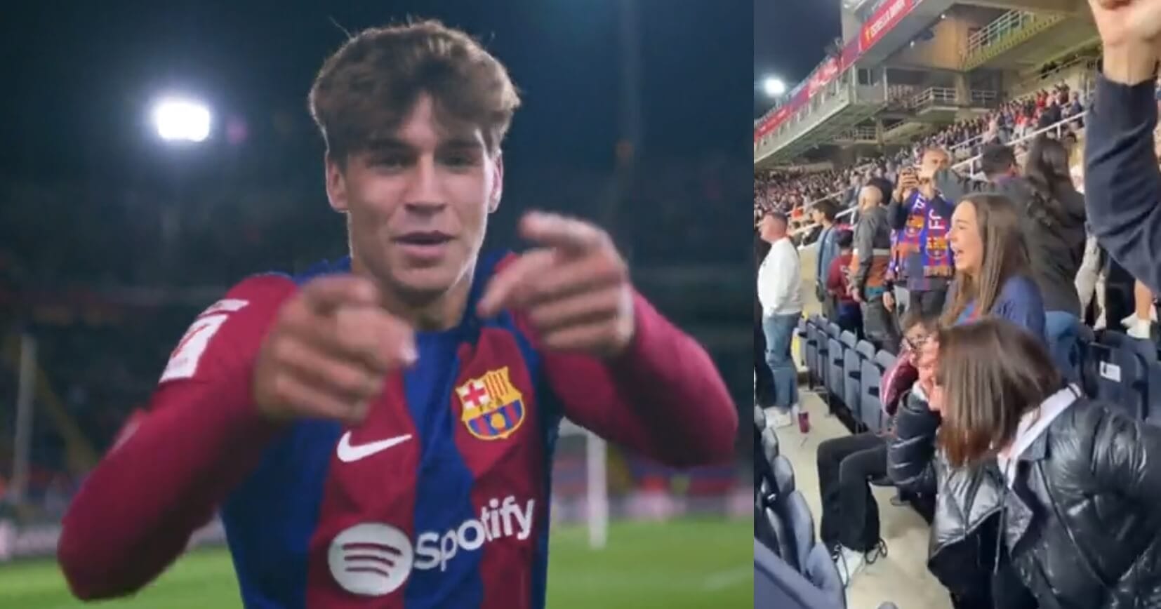 Potrzebował zaledwie 23 sekund do zdobycia bramki w debiucie dla Barçy. Ogromna radość jego rodziców [WIDEO] Obraz wpisu