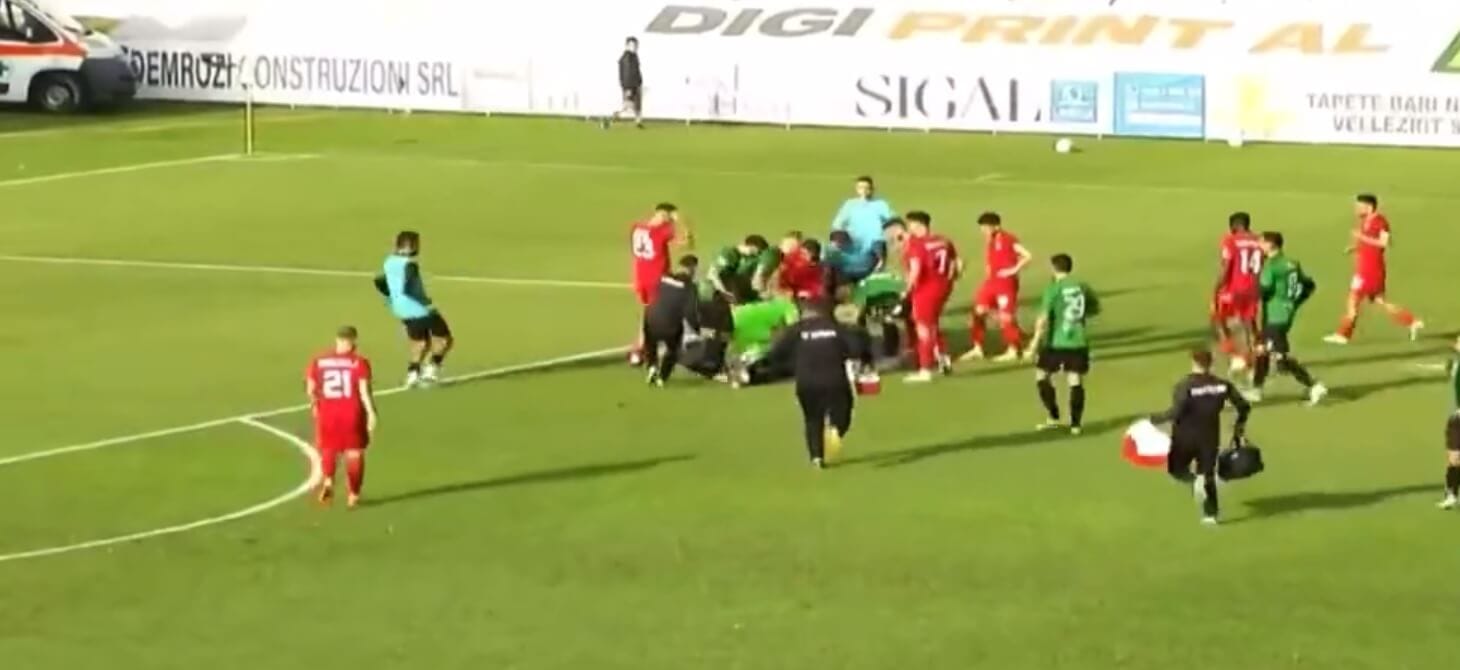 Tragedia w Albanii. Piłkarz doznał ataku serca na boisku i zmarł w szpitalu Obraz wpisu